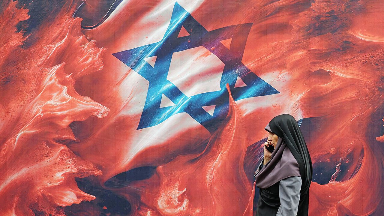 Demonstrators mark the 45th anniversary of the US embassy takeover in Tehran, Iran