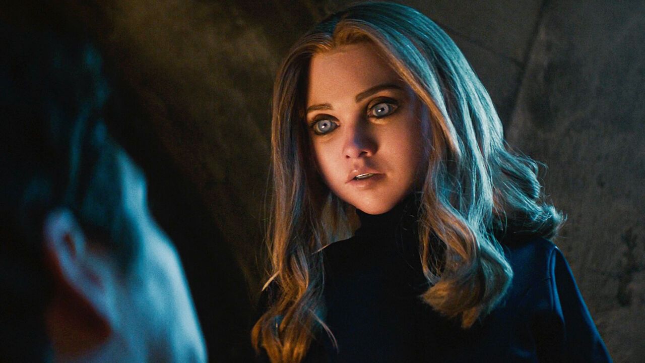 Amie Donald in a scene from M3GAN 2.0 